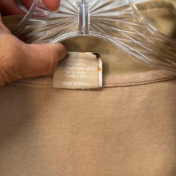 Vintage 70s MOD Retro Track Jacket Full Zip Earth Tones Sportswear Medium - Picture 6 of 7